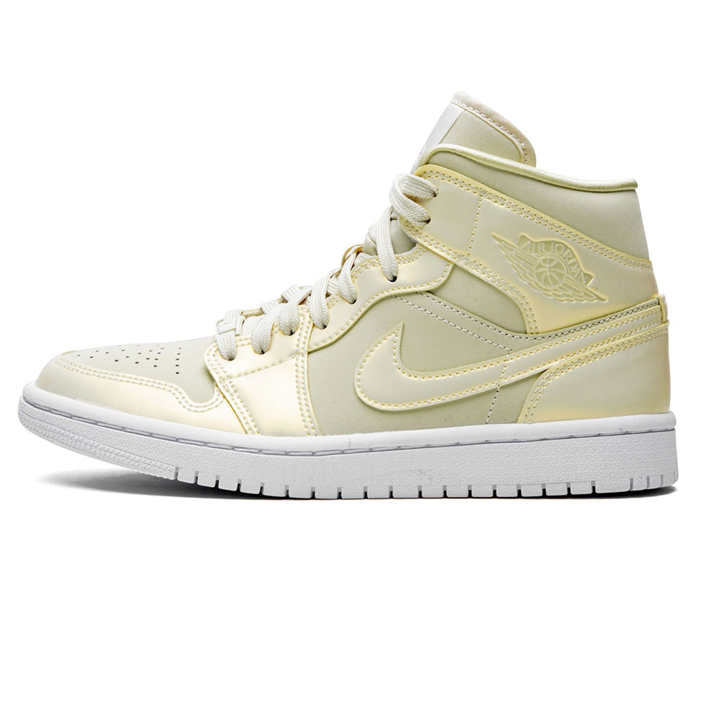 Air Jordan 1 Mid Wmns 'Lemon Yellow'- Streetwear Fashion - evapacs.com