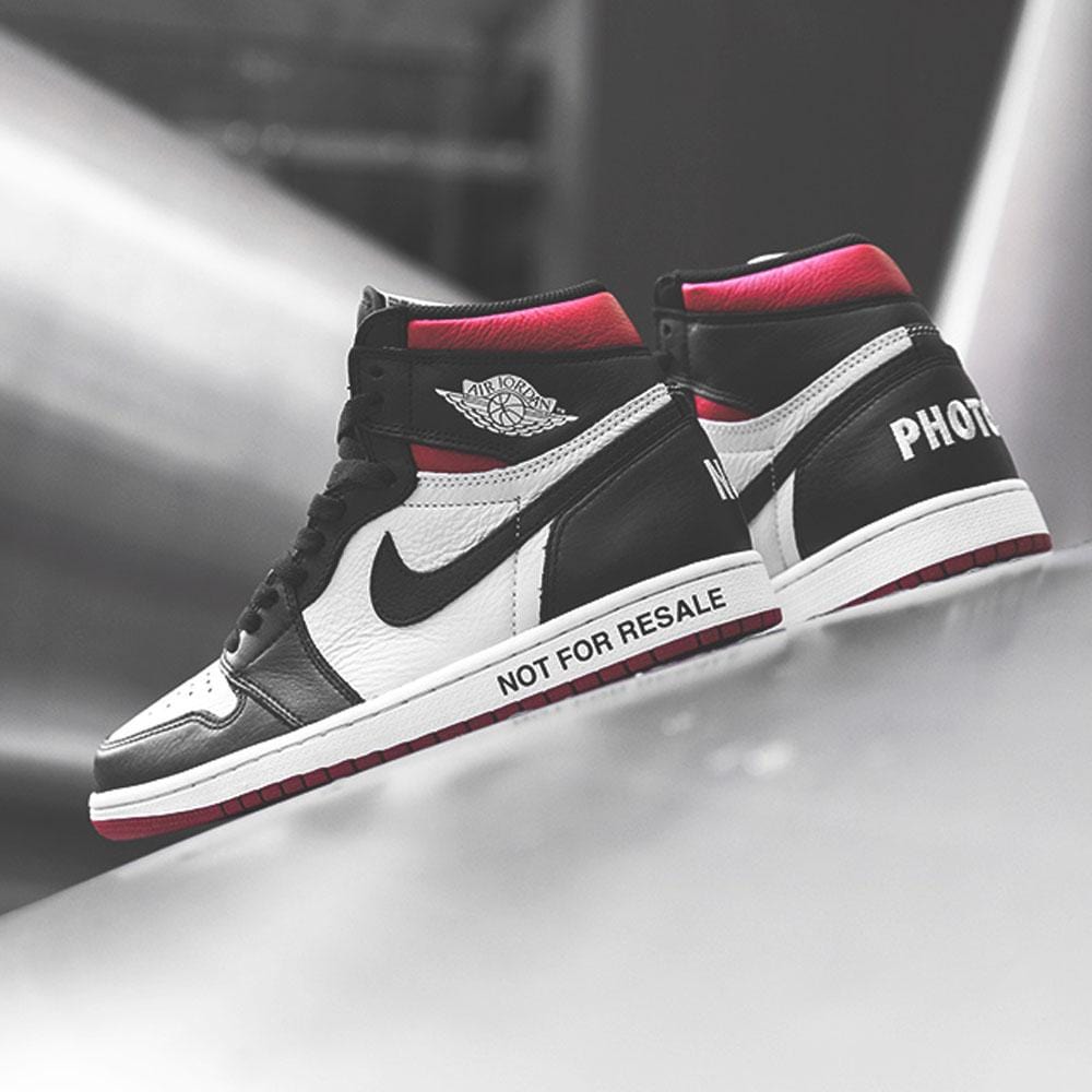 Air Jordan 1 Not For Resale Sail Black- Streetwear Fashion - evapacs.com