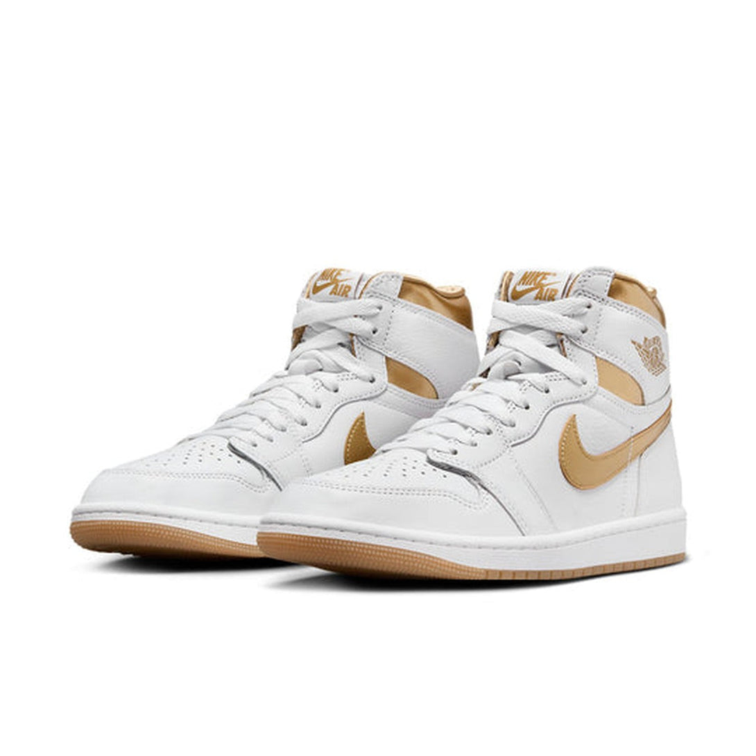 Air Jordan 1 OG 'White Metallic Gold' Wmns- Streetwear Fashion - evapacs.com