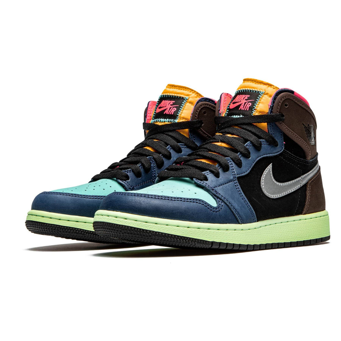 Air Jordan 1 Retro High GS 'Tokyo Bio Hack'- Streetwear Fashion - evapacs.com