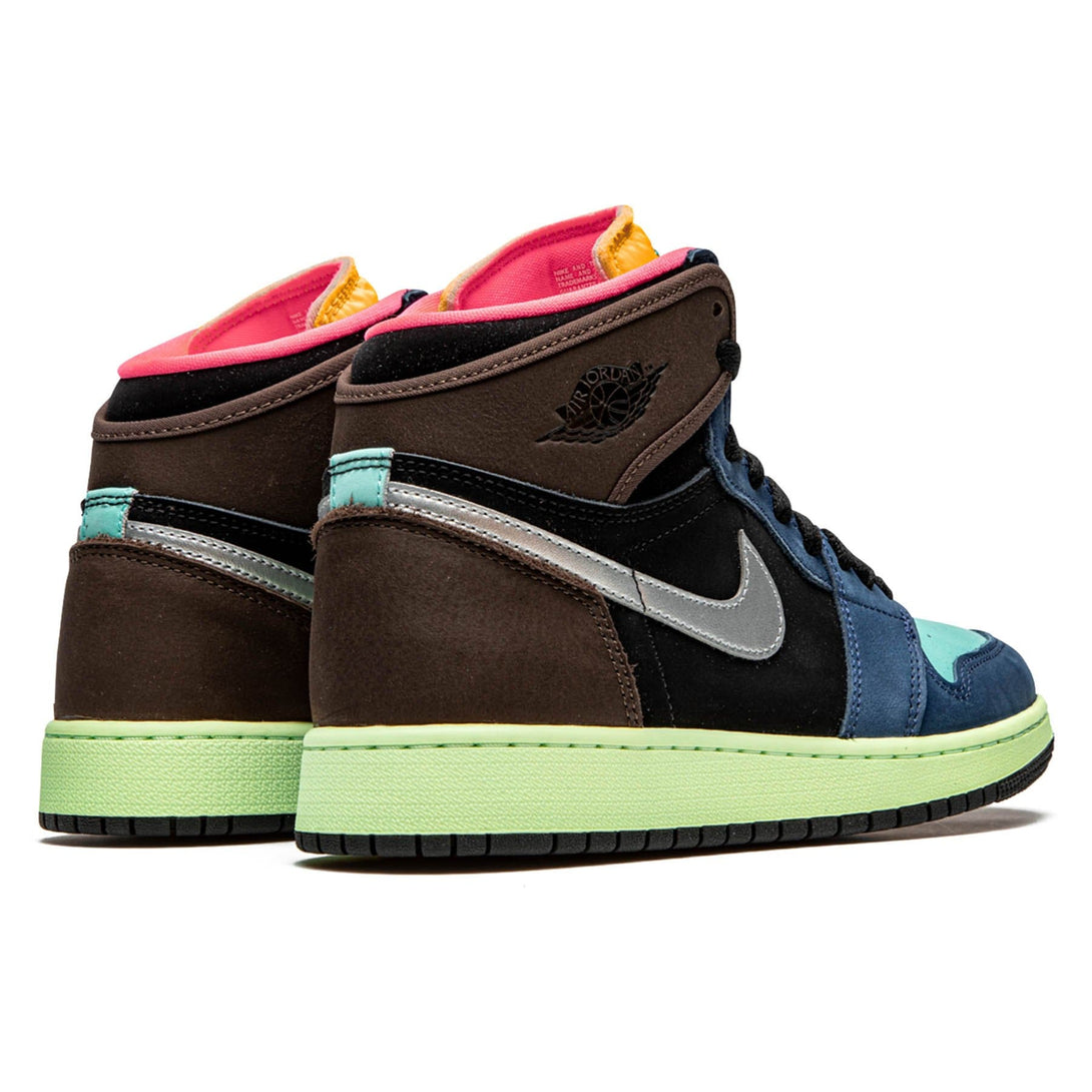 Air Jordan 1 Retro High GS 'Tokyo Bio Hack'- Streetwear Fashion - evapacs.com