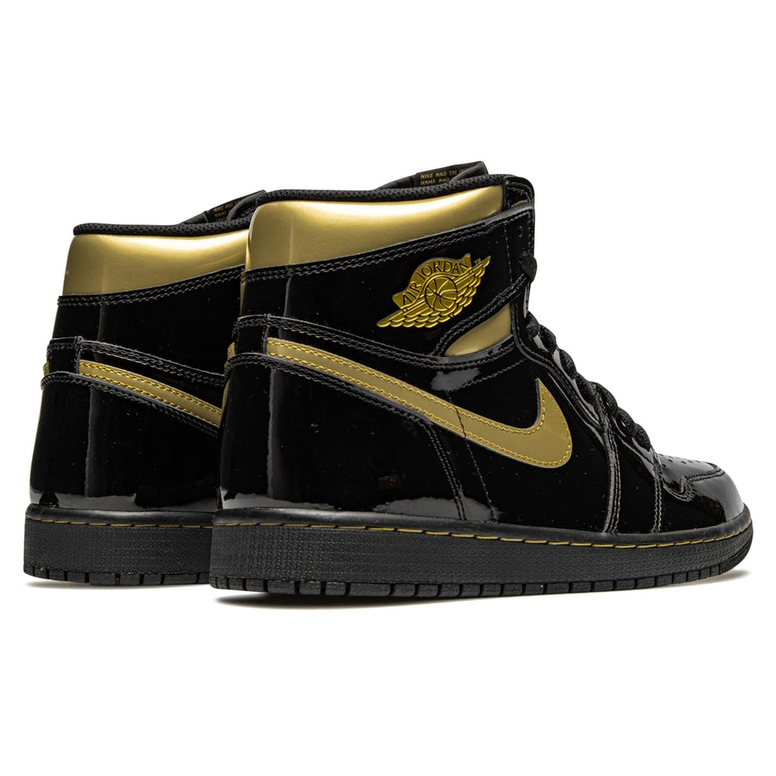 Air Jordan 1 Retro High OG 'Black Metallic Gold'- Streetwear Fashion - evapacs.com