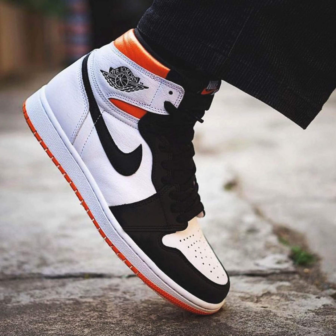 Air Jordan 1 Retro High OG 'Electro Orange'- Streetwear Fashion - evapacs.com