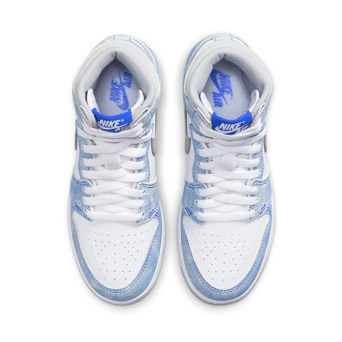 Air Jordan 1 Retro High OG GS 'Hyper Royal'- Streetwear Fashion - evapacs.com