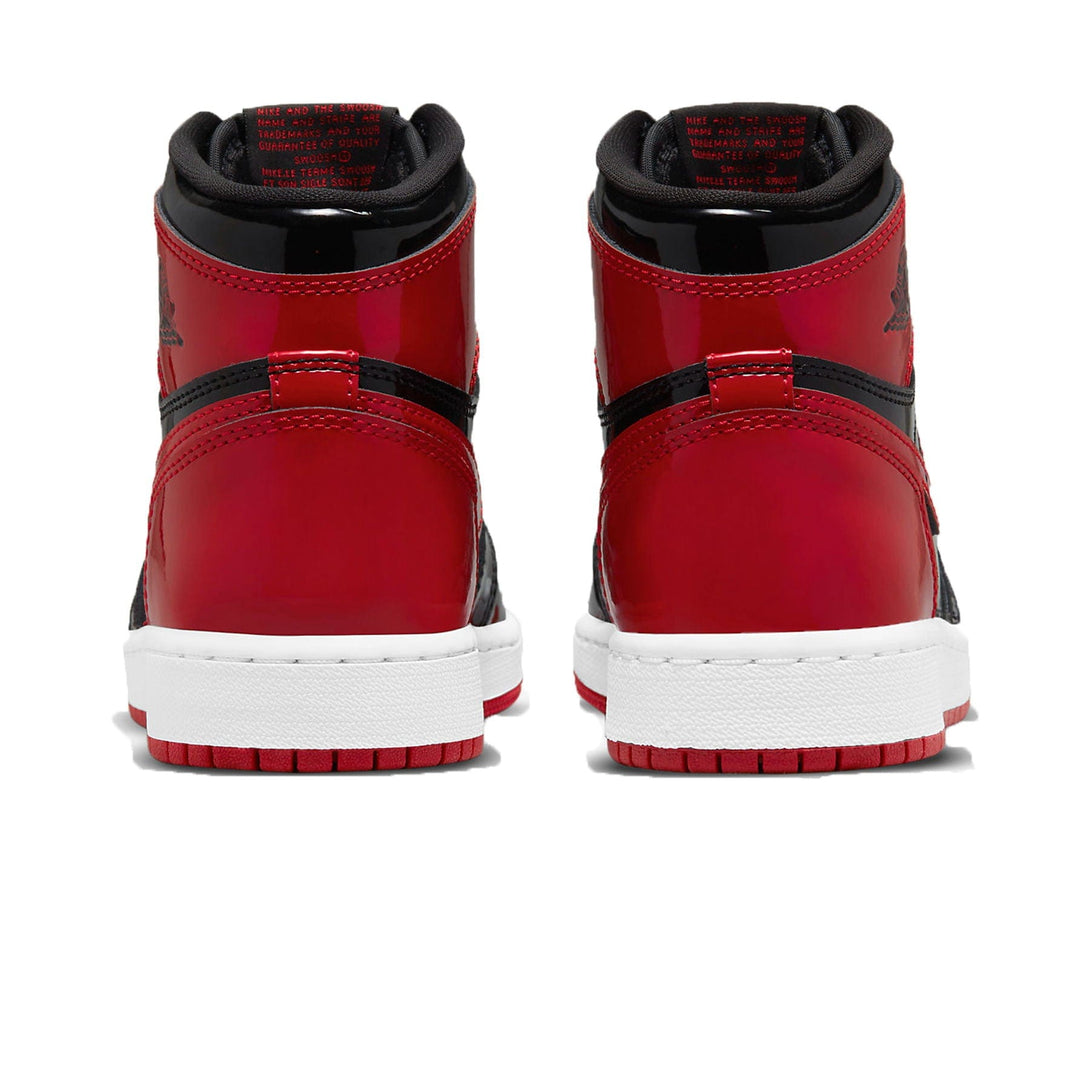 Air Jordan 1 Retro High OG GS 'Patent Bred'- Streetwear Fashion - evapacs.com