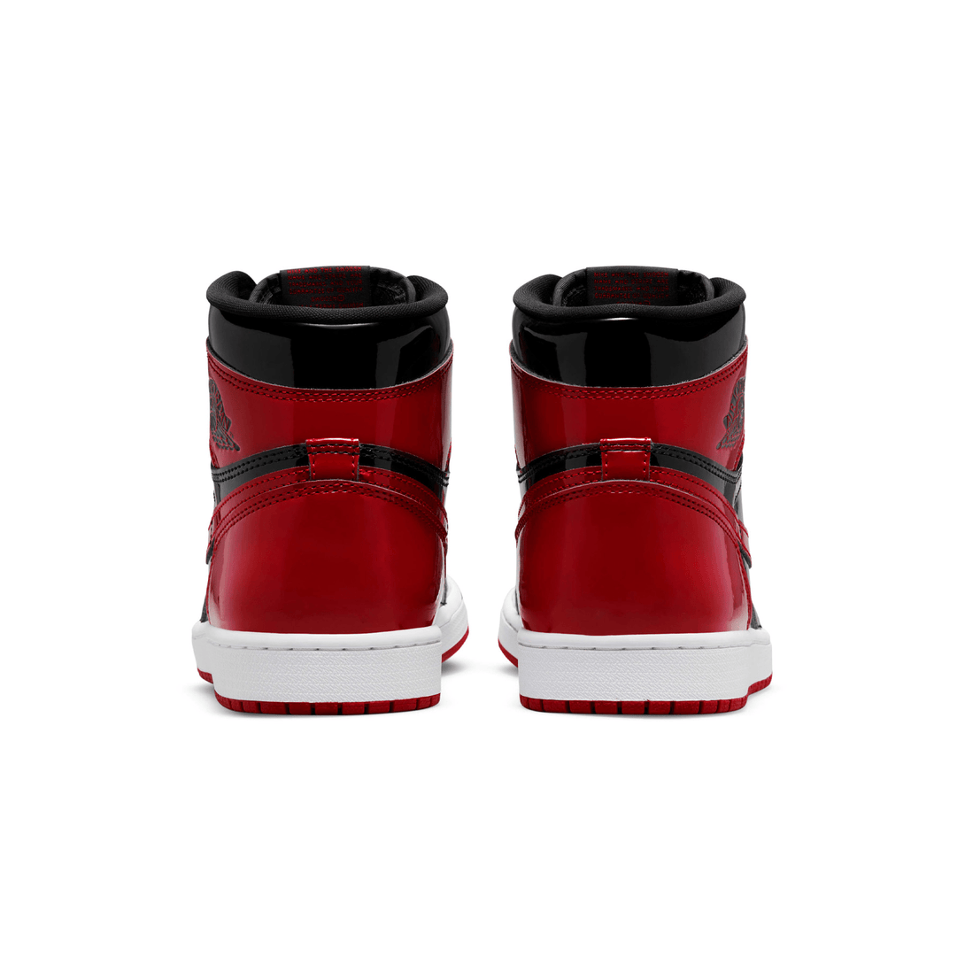 Air Jordan 1 Retro High OG 'Patent Bred'- Streetwear Fashion - evapacs.com