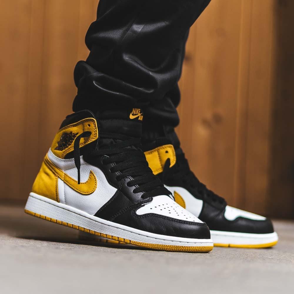 Air Jordan 1 Retro High OG "Yellow Ochre"- Streetwear Fashion - evapacs.com