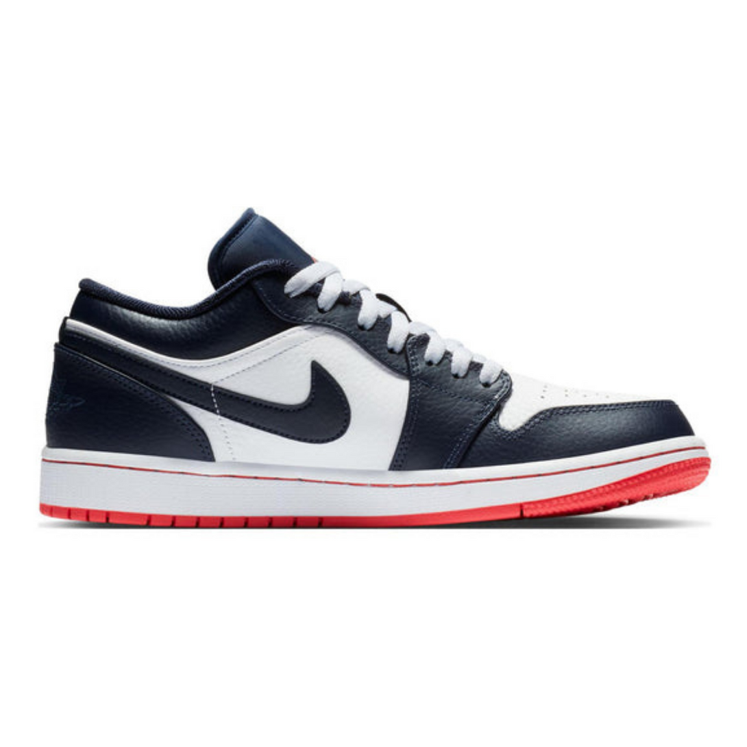 Air Jordan 1 Retro Low 'Obsidian Ember Glow'- Streetwear Fashion - evapacs.com