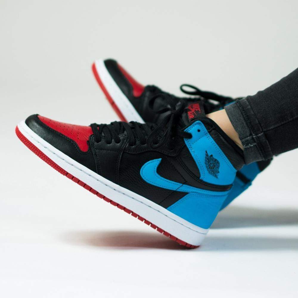 Air Jordan 1 UNC To Chicago Womens- Streetwear Fashion - evapacs.com