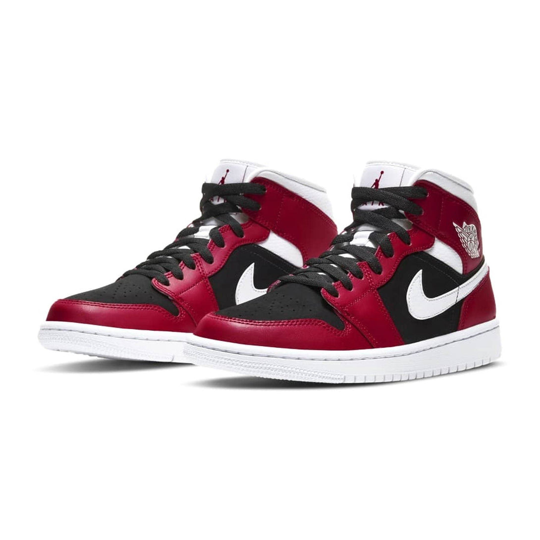 Air Jordan 1 Wmns Mid 'Gym Red Black'- Streetwear Fashion - evapacs.com