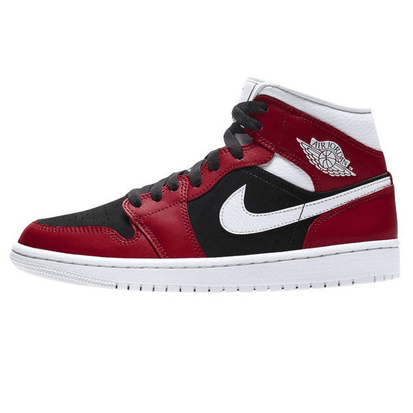 Air Jordan 1 Wmns Mid 'Gym Red Black'- Streetwear Fashion - evapacs.com