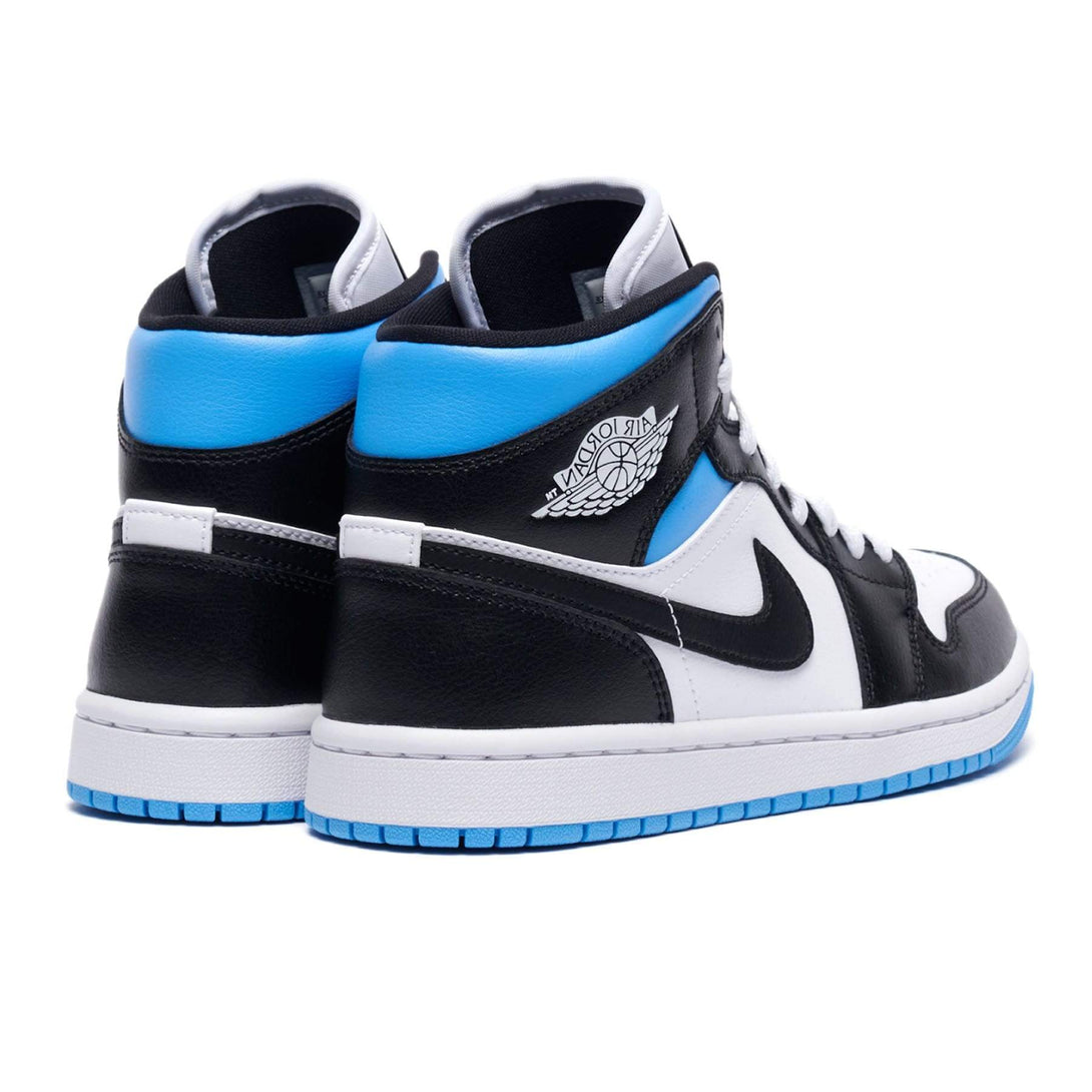 Air Jordan 1 Wmns Mid 'Royal Black Blue'- Streetwear Fashion - evapacs.com