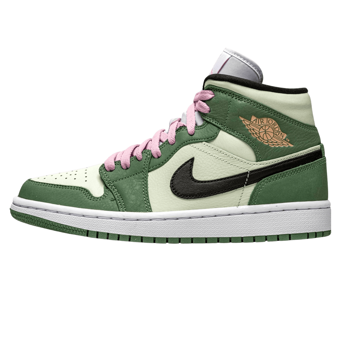 Air Jordan 1 Wmns Mid SE 'Dutch Green'- Streetwear Fashion - evapacs.com