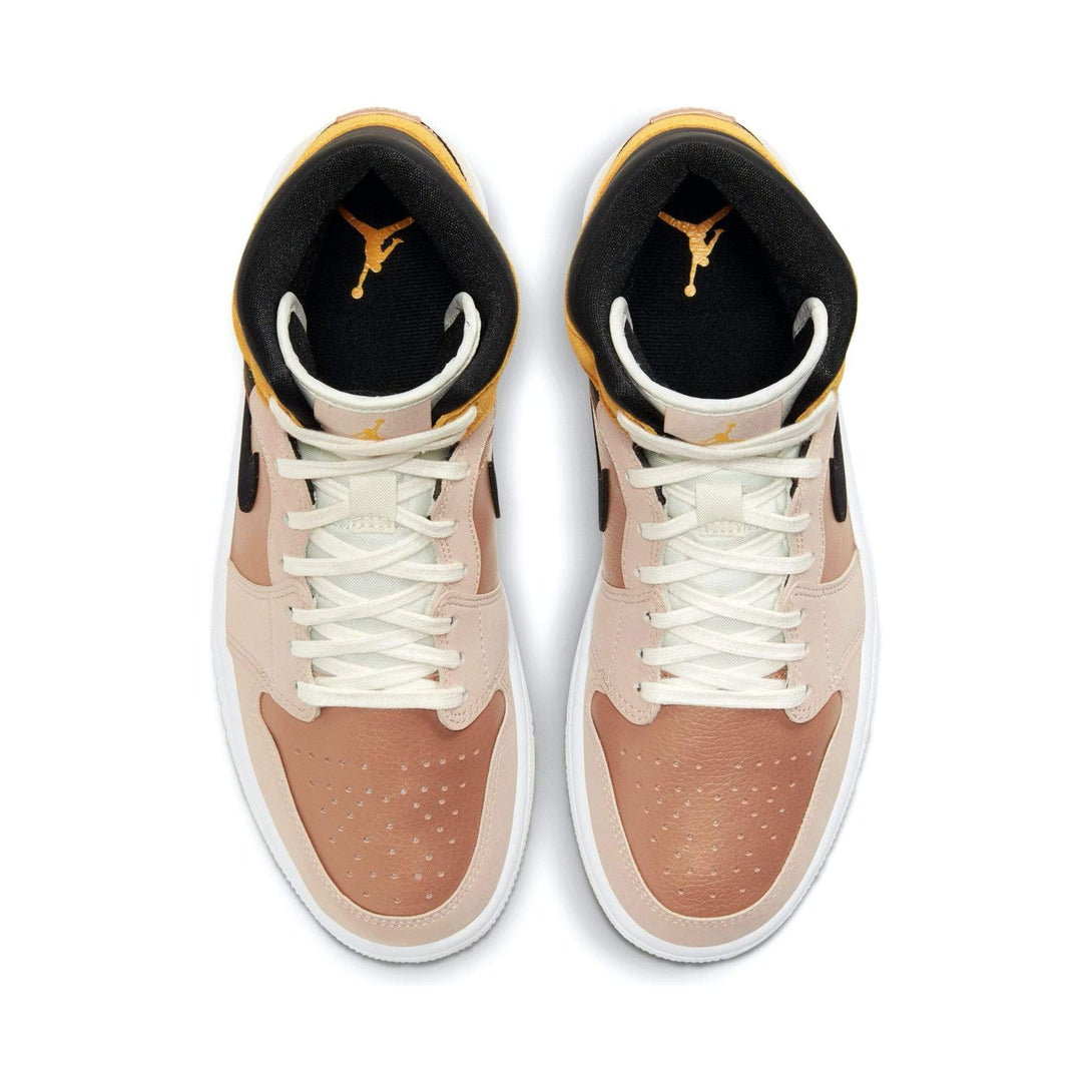 Air Jordan 1 Wmns Mid SE 'Particle Beige'- Streetwear Fashion - evapacs.com