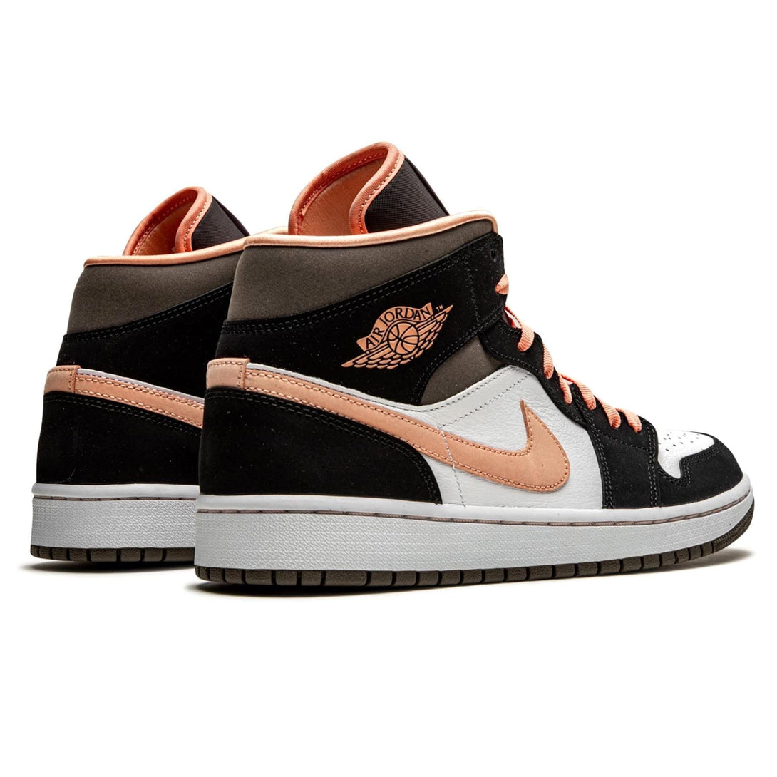 Air Jordan 1 Wmns Mid SE 'Peach Mocha'- Streetwear Fashion - evapacs.com