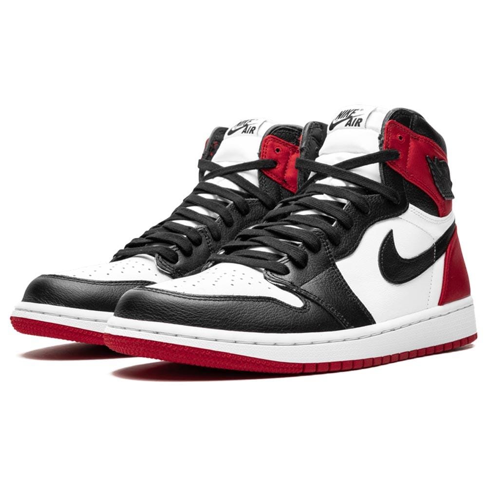 Air Jordan 1 Wmns Retro High 'Satin Black Toe'- Streetwear Fashion - evapacs.com