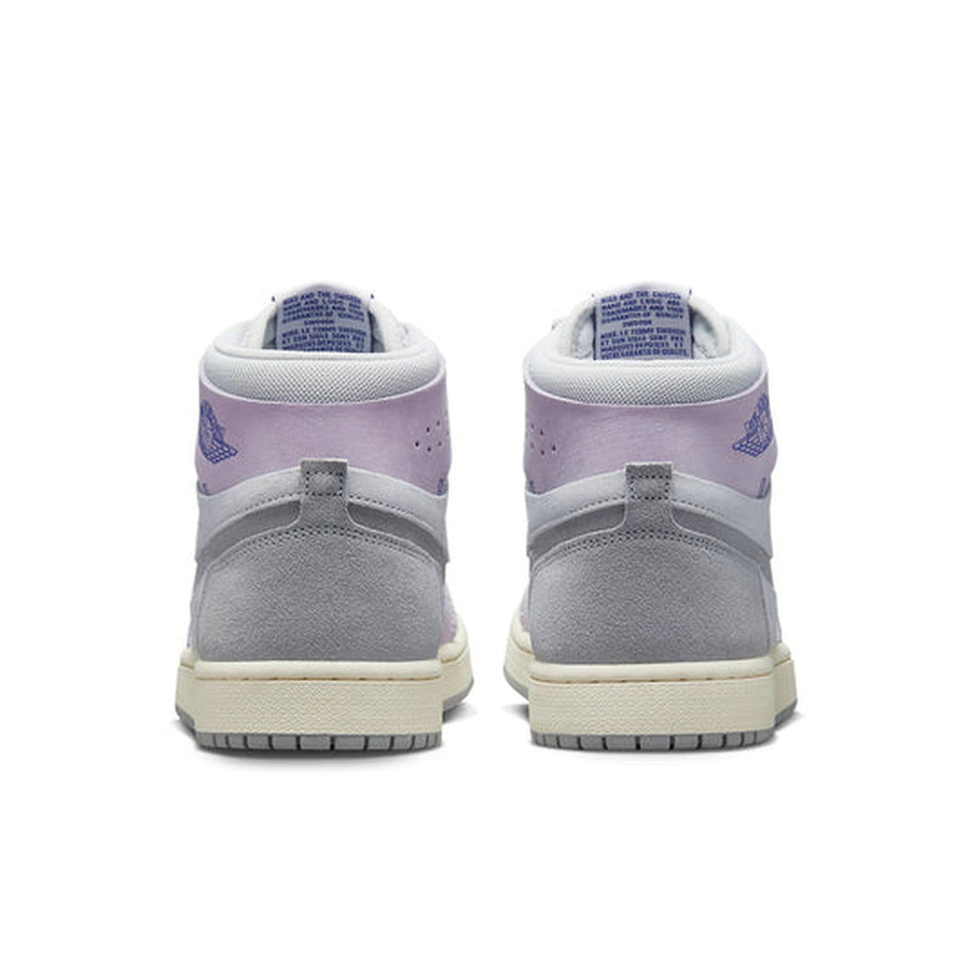 Air Jordan 1 Zoom CMFT 'Grey Purple' Wmns- Streetwear Fashion - evapacs.com