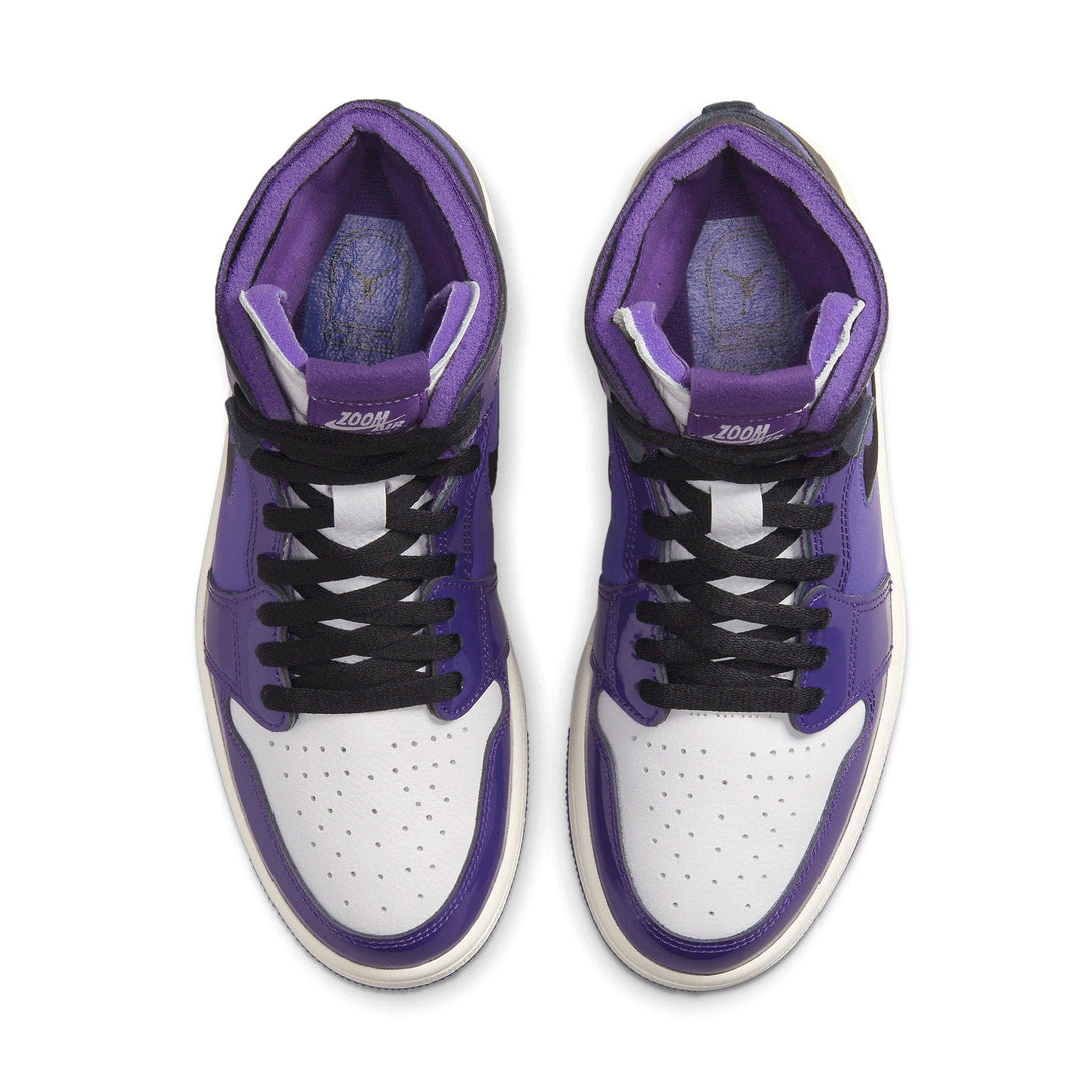 Air Jordan 1 Zoom Comfort Wmns 'Court Purple Patent'- Streetwear Fashion - evapacs.com