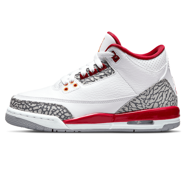 Air Jordan 3 Retro 'Cardinal Red'- Streetwear Fashion - evapacs.com