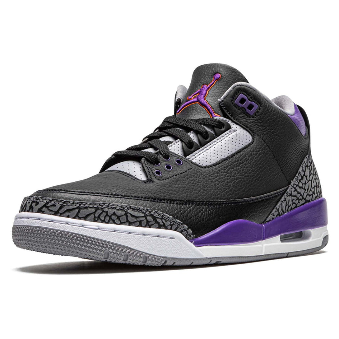 Air Jordan 3 Retro 'Court Purple'- Streetwear Fashion - evapacs.com