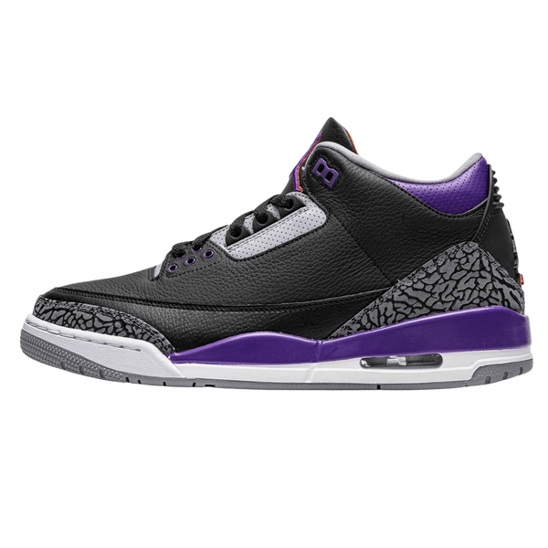 Air Jordan 3 Retro 'Court Purple'- Streetwear Fashion - evapacs.com