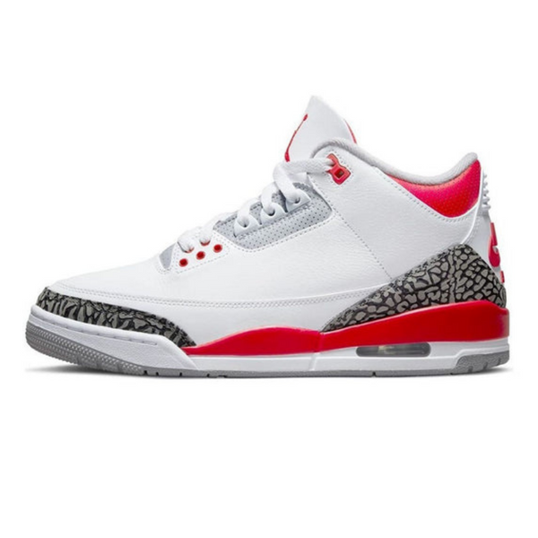 Air Jordan 3 Retro 'Fire Red'- Streetwear Fashion - evapacs.com