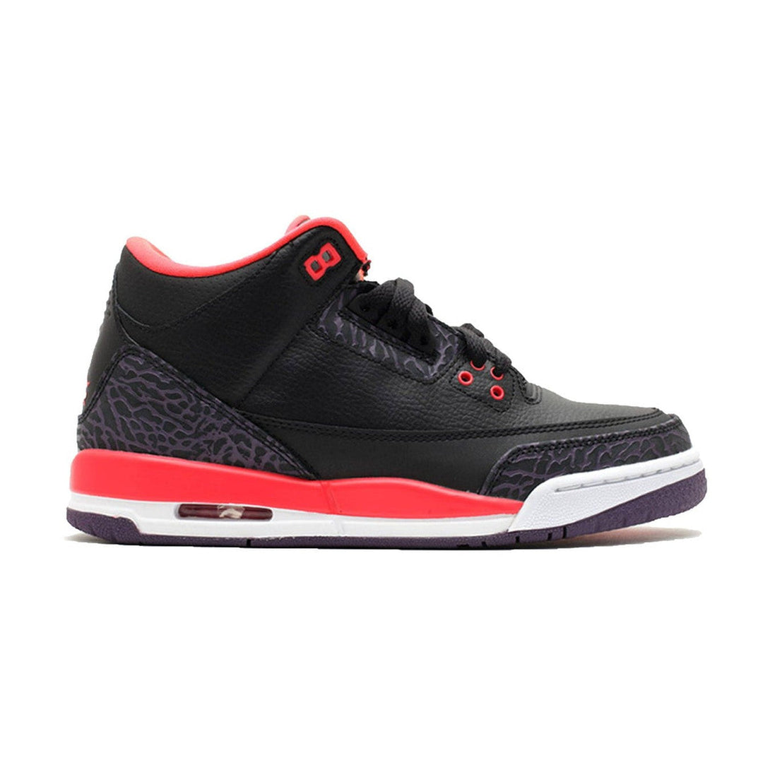 Air Jordan 3 Retro GS 'Crimson'- Streetwear Fashion - evapacs.com