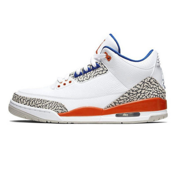 Air Jordan 3 Retro 'Knicks'- Streetwear Fashion - evapacs.com