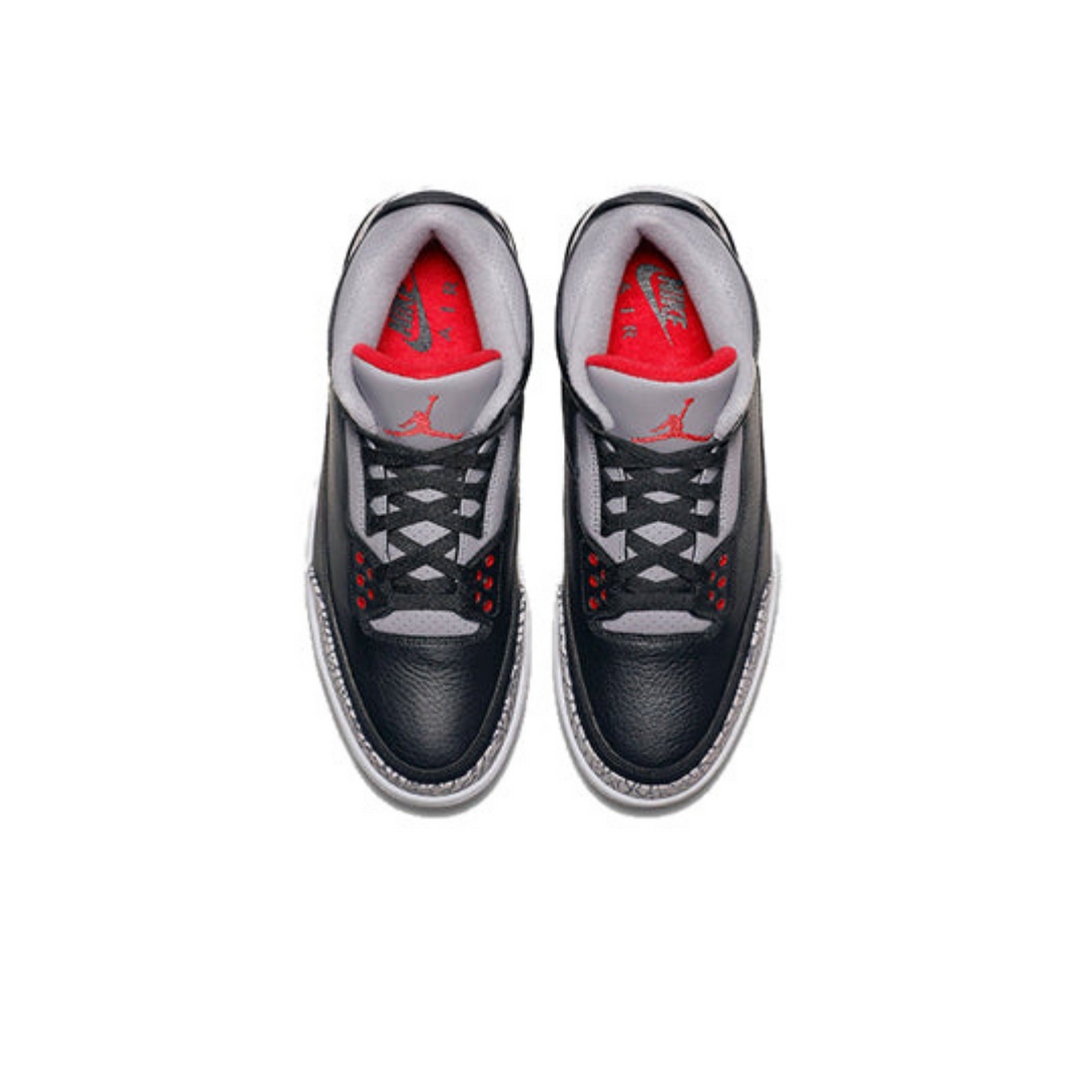 Air Jordan 3 Retro OG 'Black Cement' 2018- Streetwear Fashion - evapacs.com