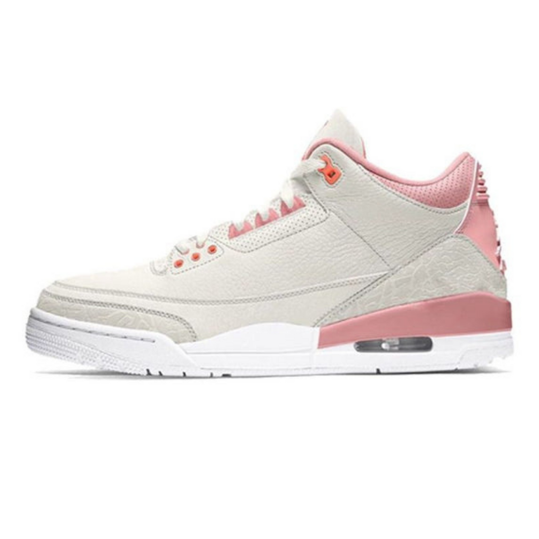 Air Jordan 3 Retro 'Sail Rust Pink'- Streetwear Fashion - evapacs.com