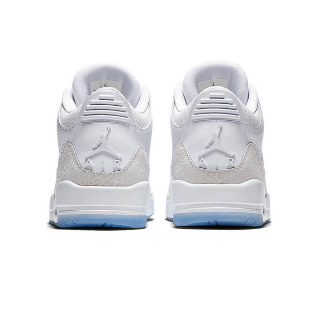 Air Jordan 3 Retro 'Triple White'- Streetwear Fashion - evapacs.com