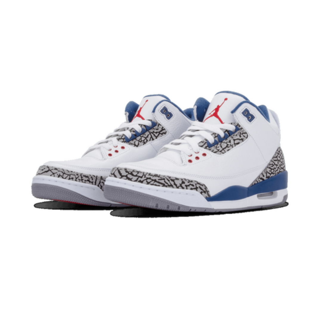Air Jordan 3 Retro 'True Blue'- Streetwear Fashion - evapacs.com