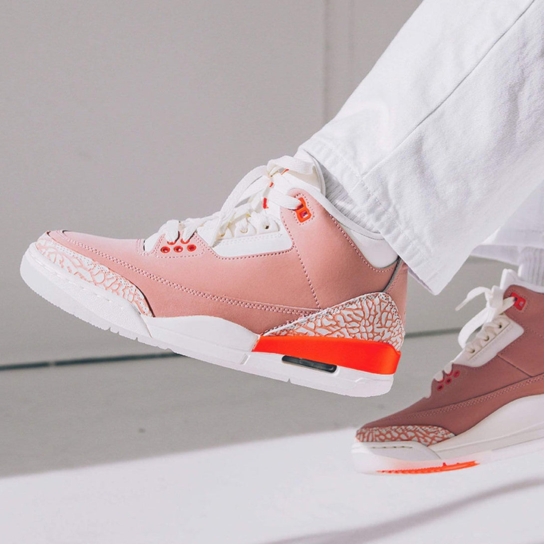 Air Jordan 3 Retro Wmns 'Rust Pink'- Streetwear Fashion - evapacs.com
