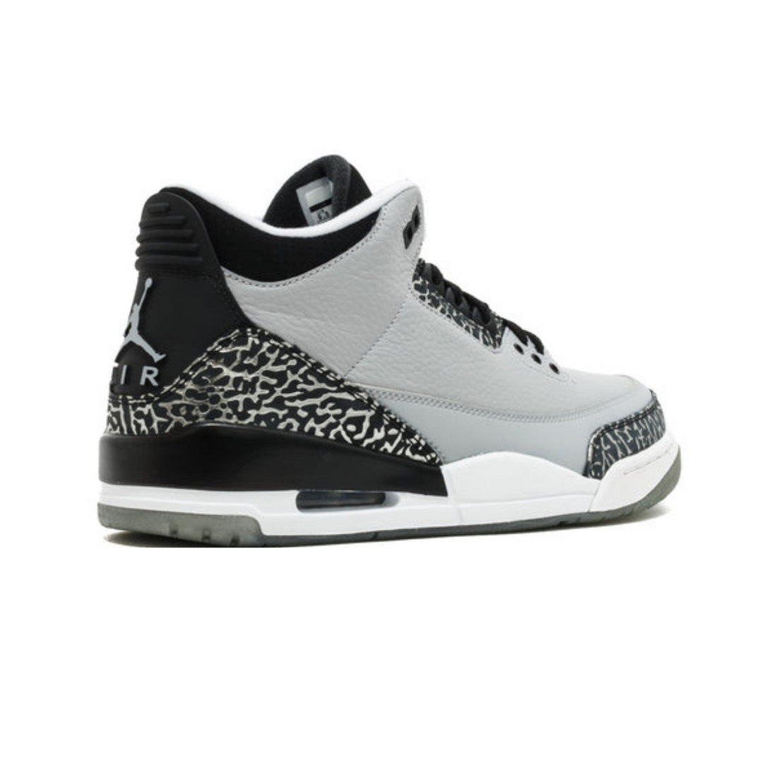 Air Jordan 3 Retro 'Wolf Grey'- Streetwear Fashion - evapacs.com