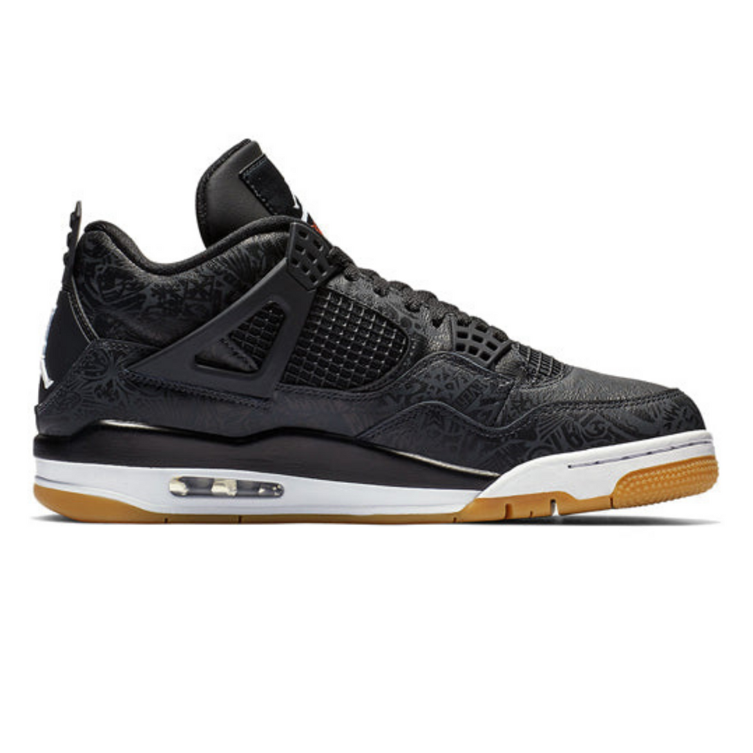 Air Jordan 4 Retro 'Black Laser'- Streetwear Fashion - evapacs.com