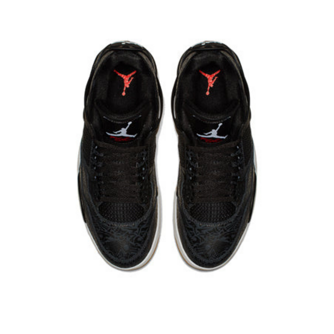 Air Jordan 4 Retro 'Black Laser'- Streetwear Fashion - evapacs.com