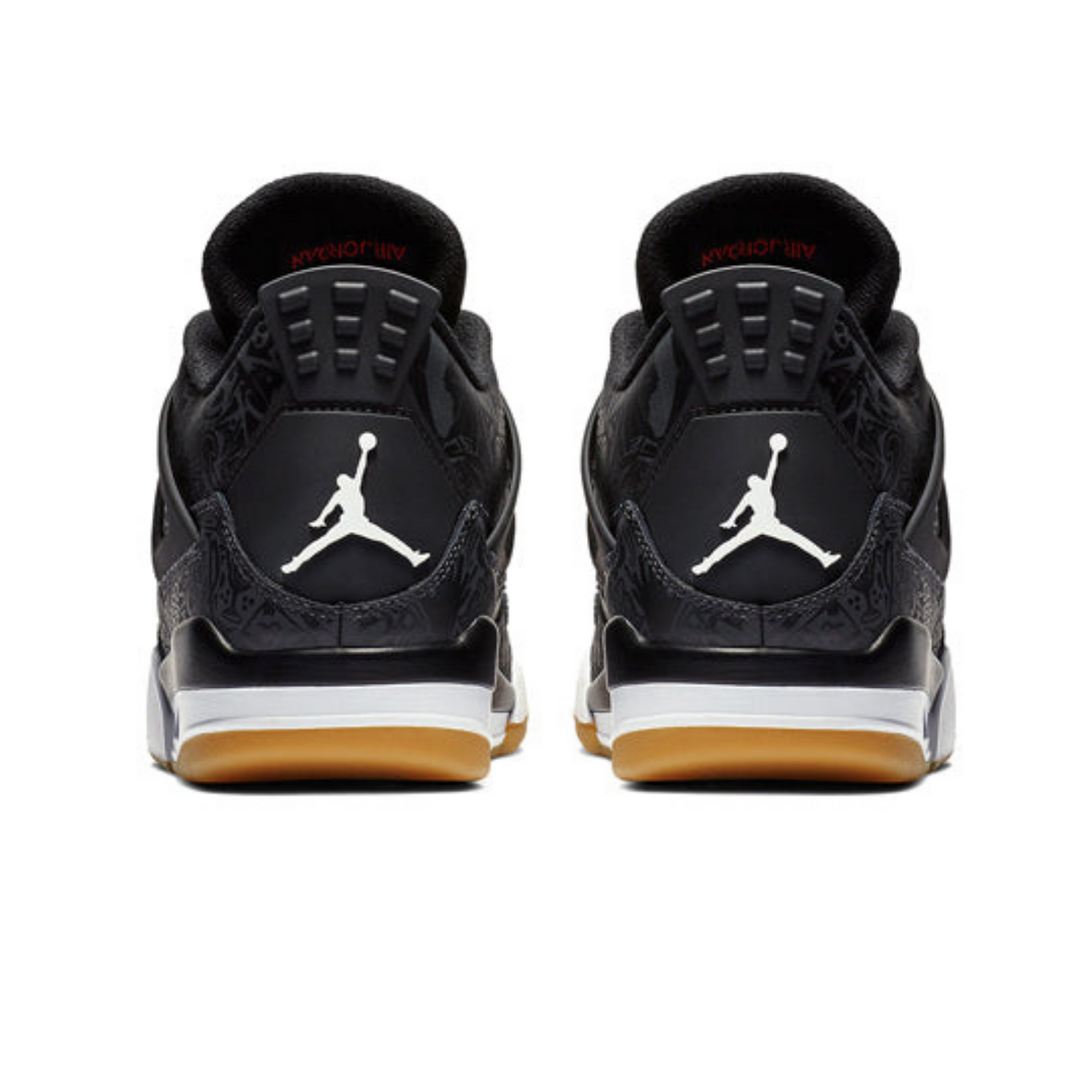 Air Jordan 4 Retro 'Black Laser'- Streetwear Fashion - evapacs.com