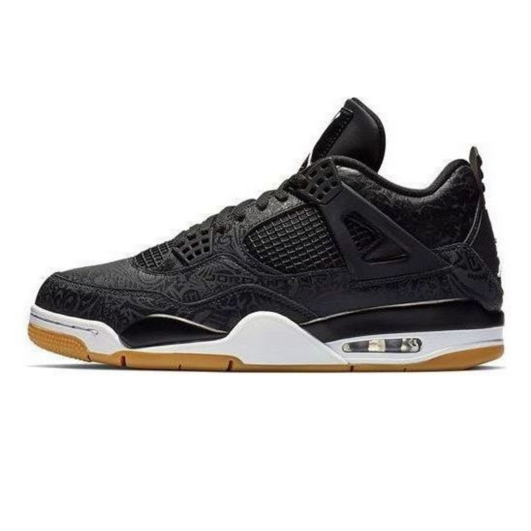 Air Jordan 4 Retro 'Black Laser'- Streetwear Fashion - evapacs.com