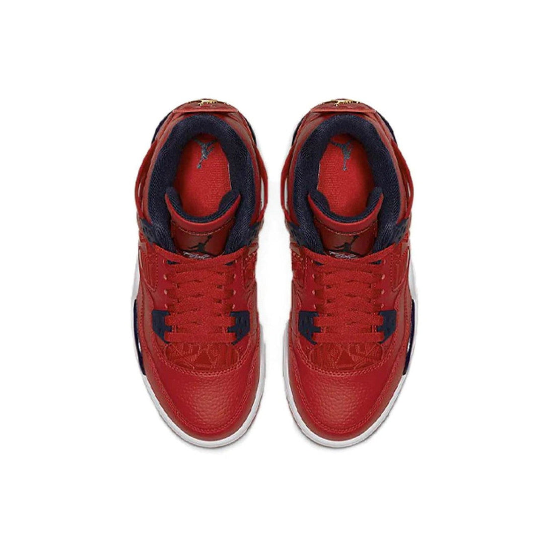 Air Jordan 4 Retro GS 'FIBA'- Streetwear Fashion - evapacs.com