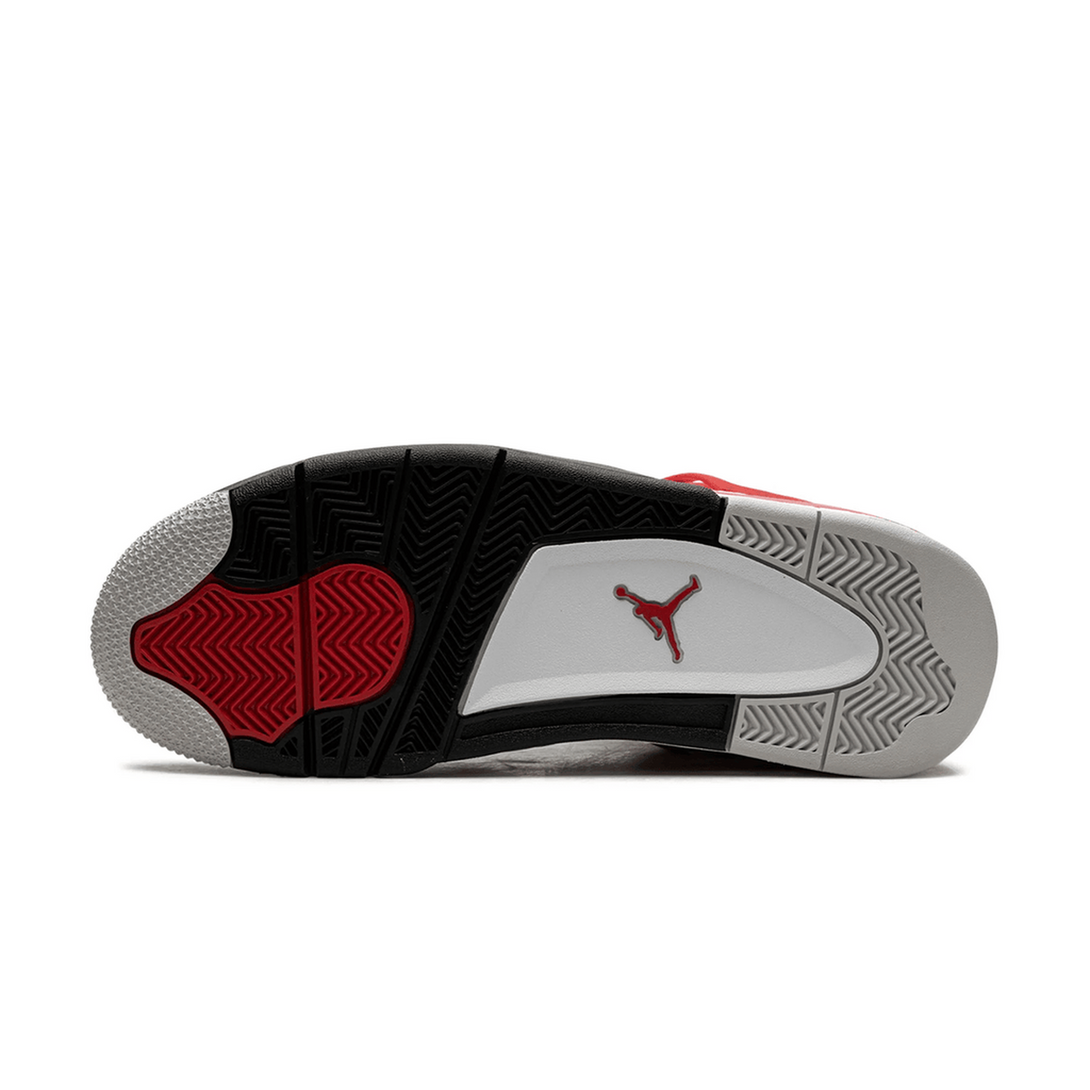 Air Jordan 4 Retro GS 'Red Cement'- Streetwear Fashion - evapacs.com