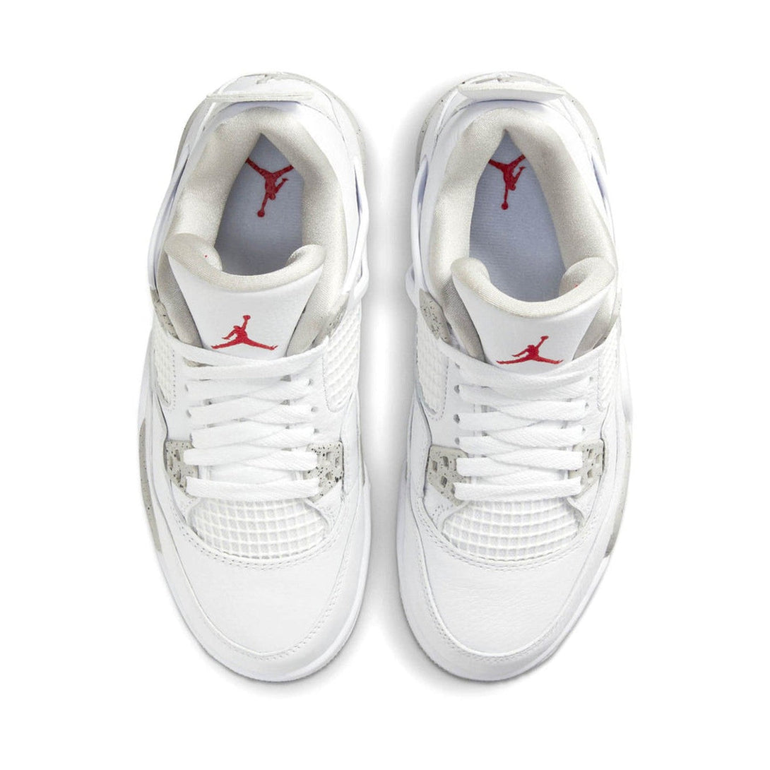 Air Jordan 4 Retro GS 'White Oreo'- Streetwear Fashion - evapacs.com