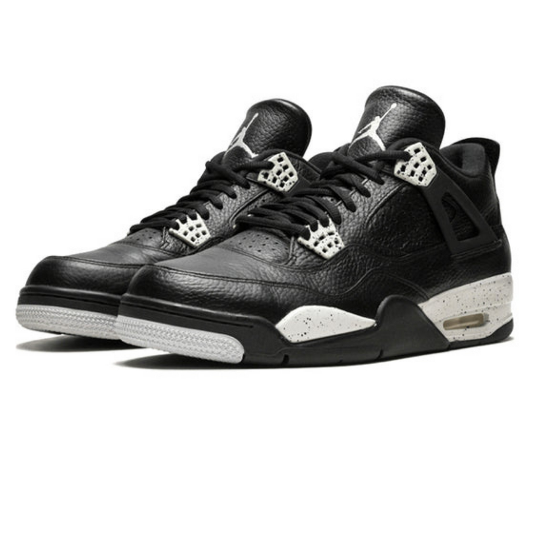 Air Jordan 4 Retro LS 'Oreo'- Streetwear Fashion - evapacs.com