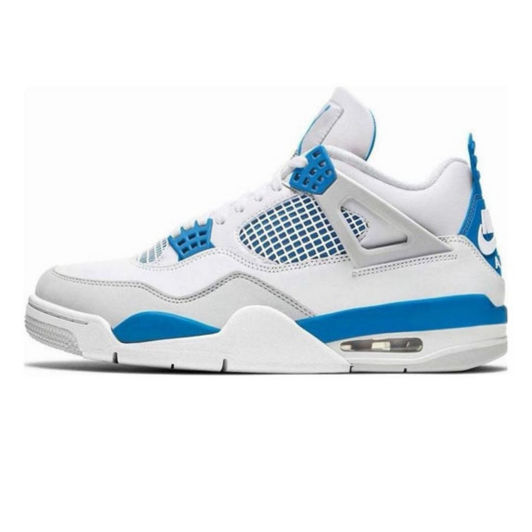 Air Jordan 4 Retro 'Military Blue' 2024- Streetwear Fashion - evapacs.com