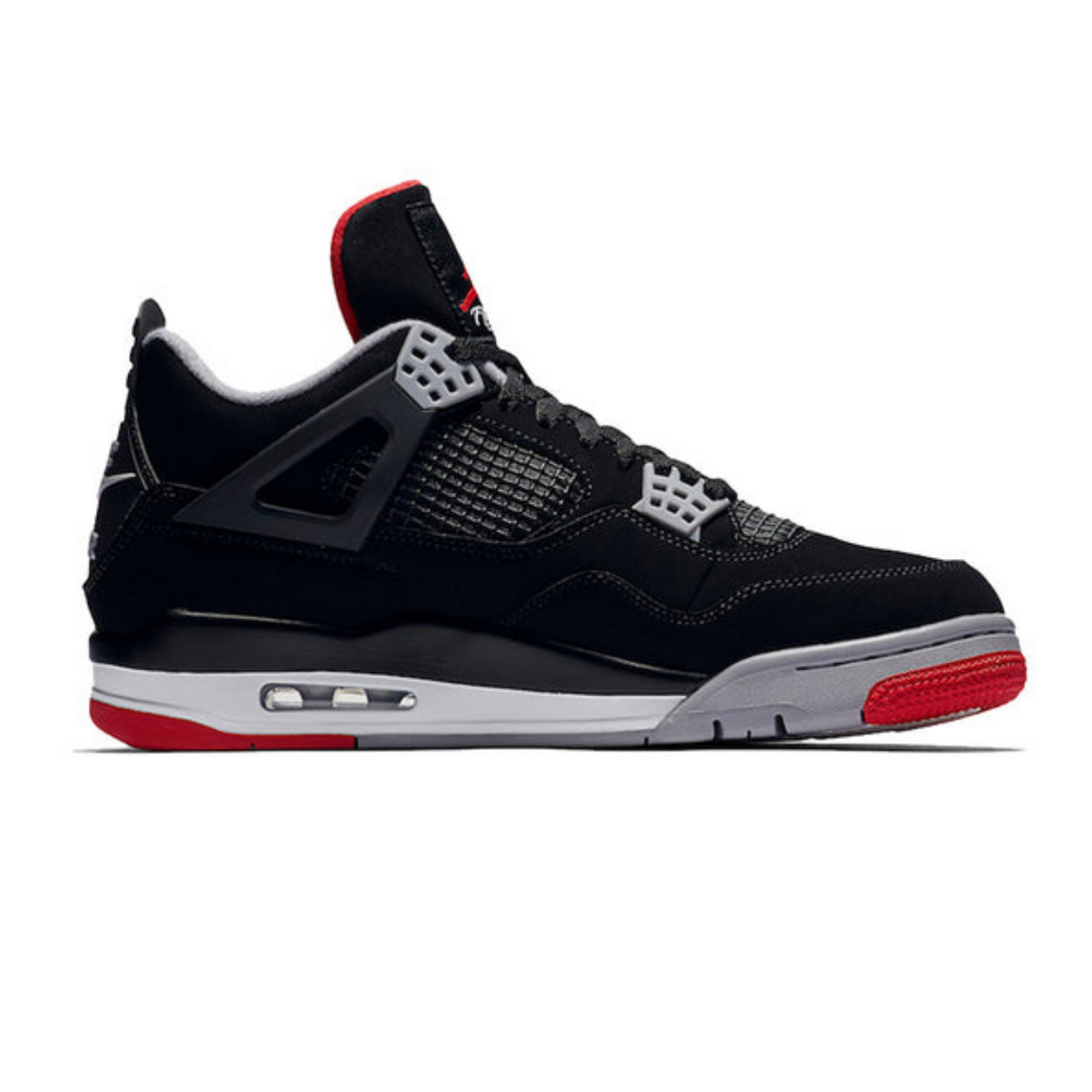 Air Jordan 4 Retro OG 'Bred' 2019- Streetwear Fashion - evapacs.com