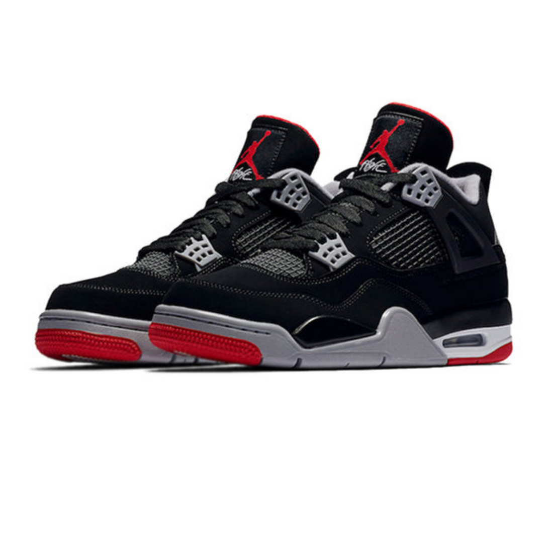 Air Jordan 4 Retro OG 'Bred' 2019- Streetwear Fashion - evapacs.com