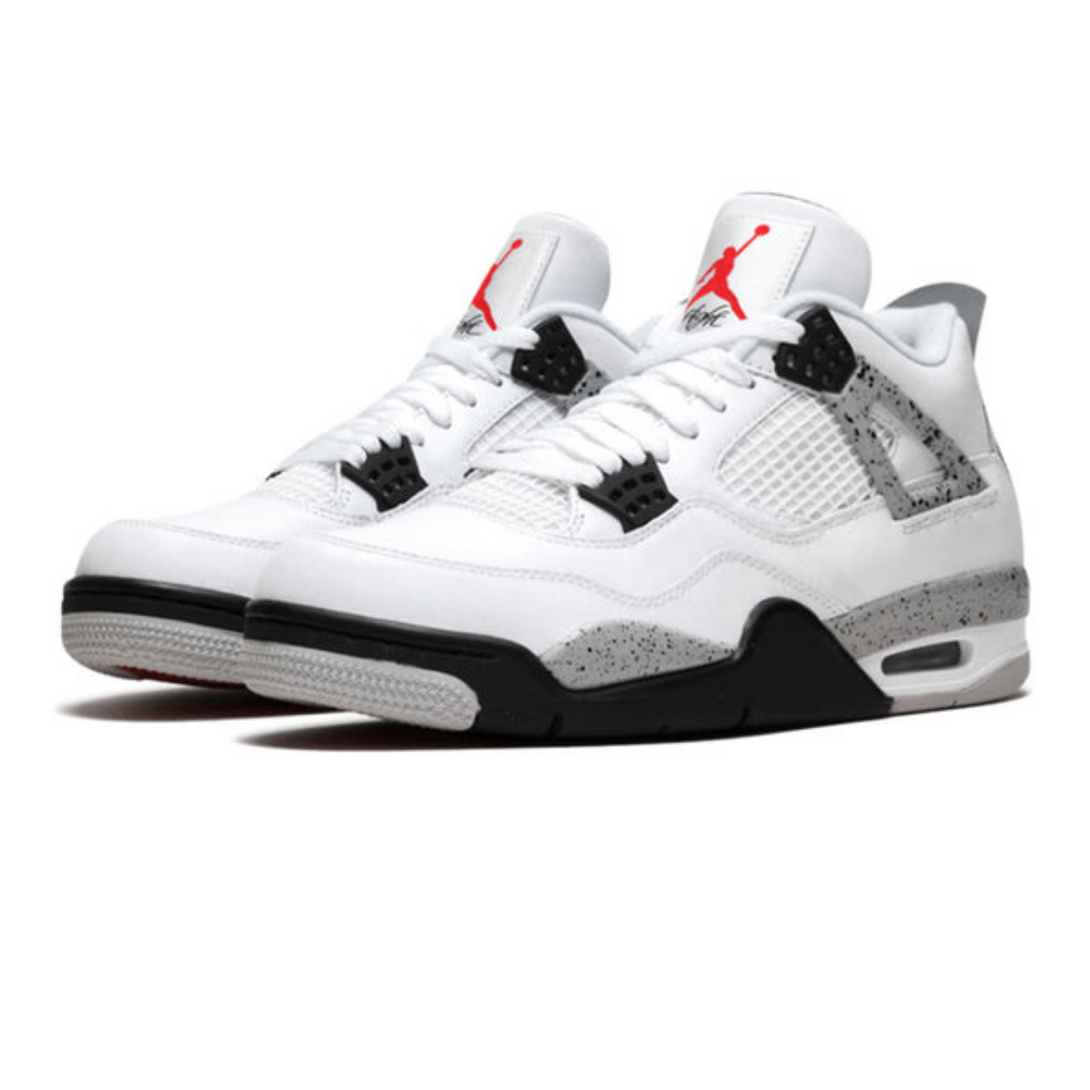 Air Jordan 4 Retro OG 'White Cement'- Streetwear Fashion - evapacs.com