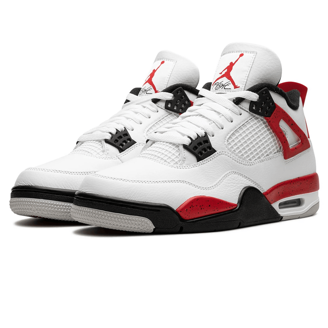 Air Jordan 4 Retro 'Red Cement'- Streetwear Fashion - evapacs.com