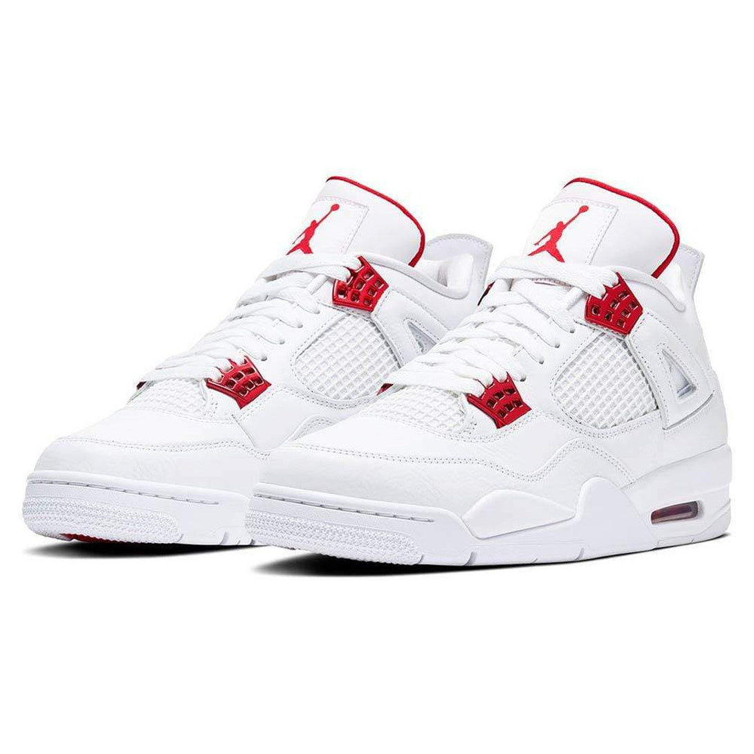 Air Jordan 4 Retro 'Red Metallic'- Streetwear Fashion - evapacs.com