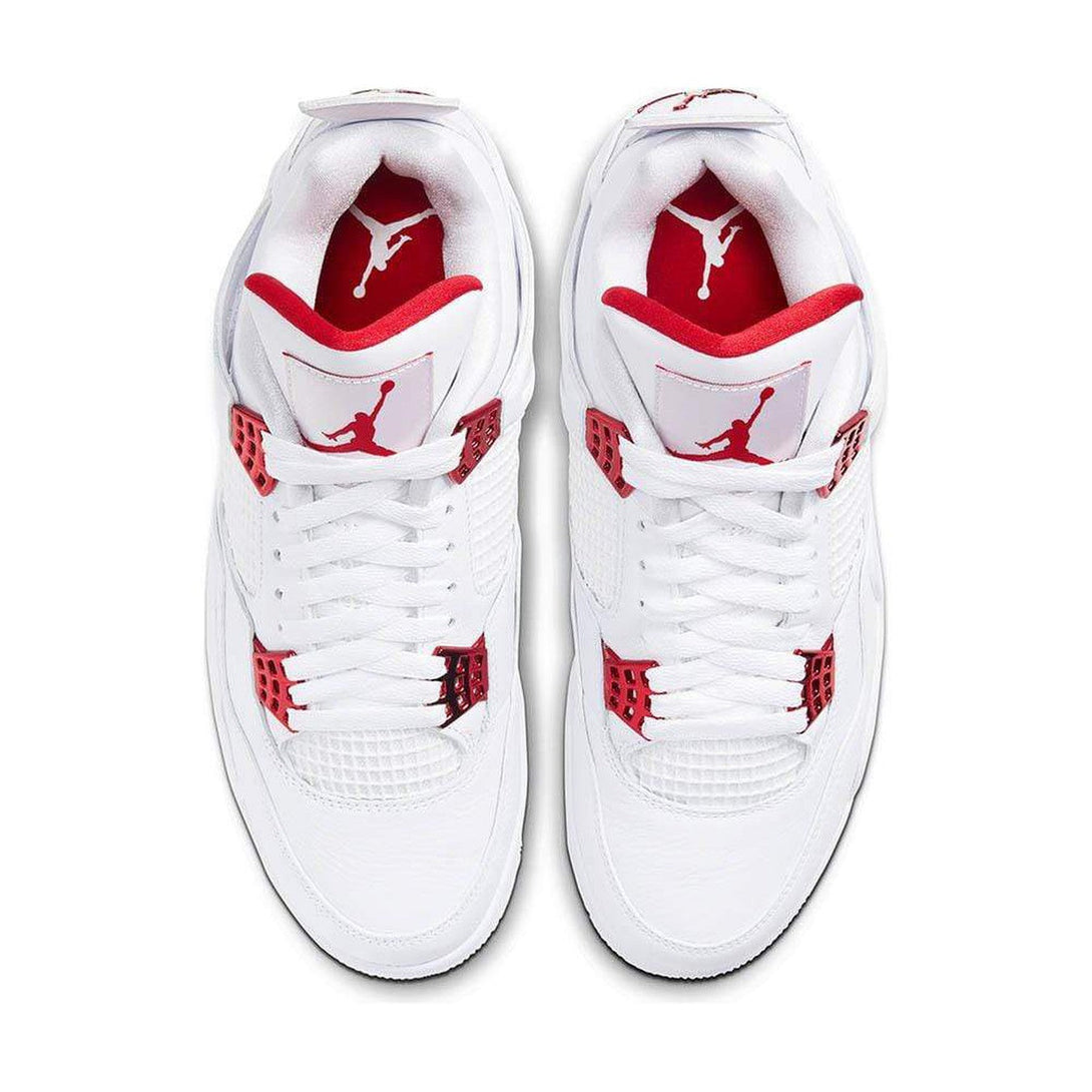 Air Jordan 4 Retro 'Red Metallic'- Streetwear Fashion - evapacs.com