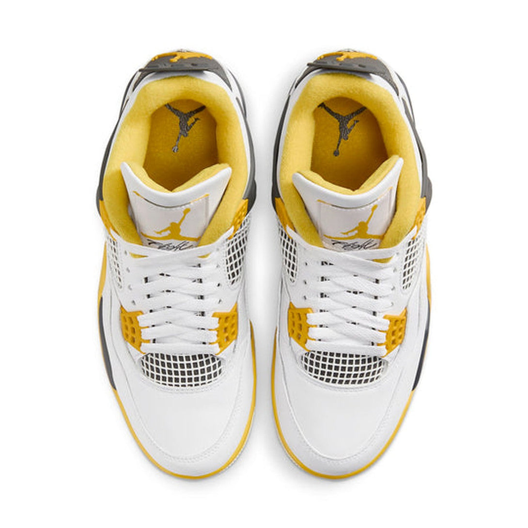 Air Jordan 4 Retro 'Vivid Sulfur'- Streetwear Fashion - evapacs.com